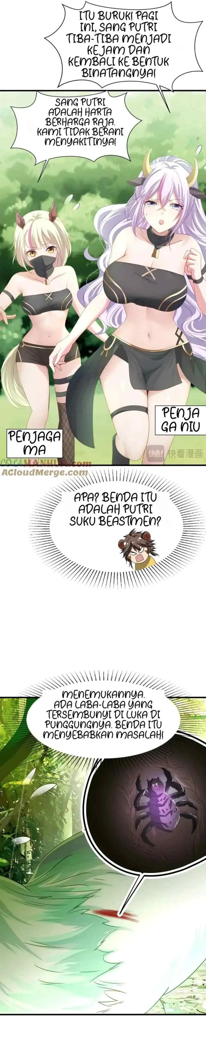 After Merging With the Goddess, I Am Invincible chapter 30 halaman 8