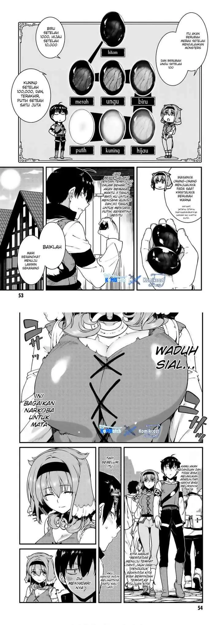 Isekai Meikyuu de Harem wo chapter 14 halaman 15