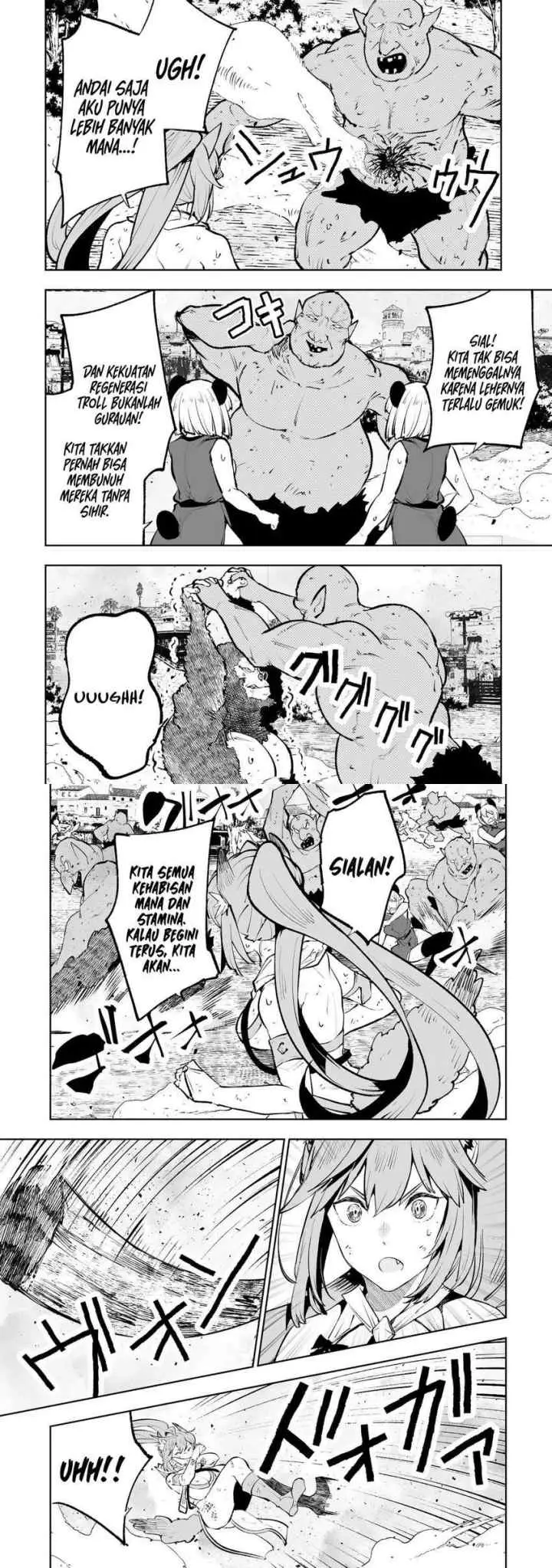 Teihen Ryoushu no Kanchigai Eiyuutan chapter 54 halaman 9