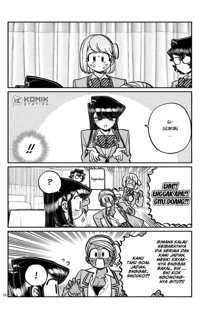 Komi-san wa Komyushou Desu chapter 285 halaman 12
