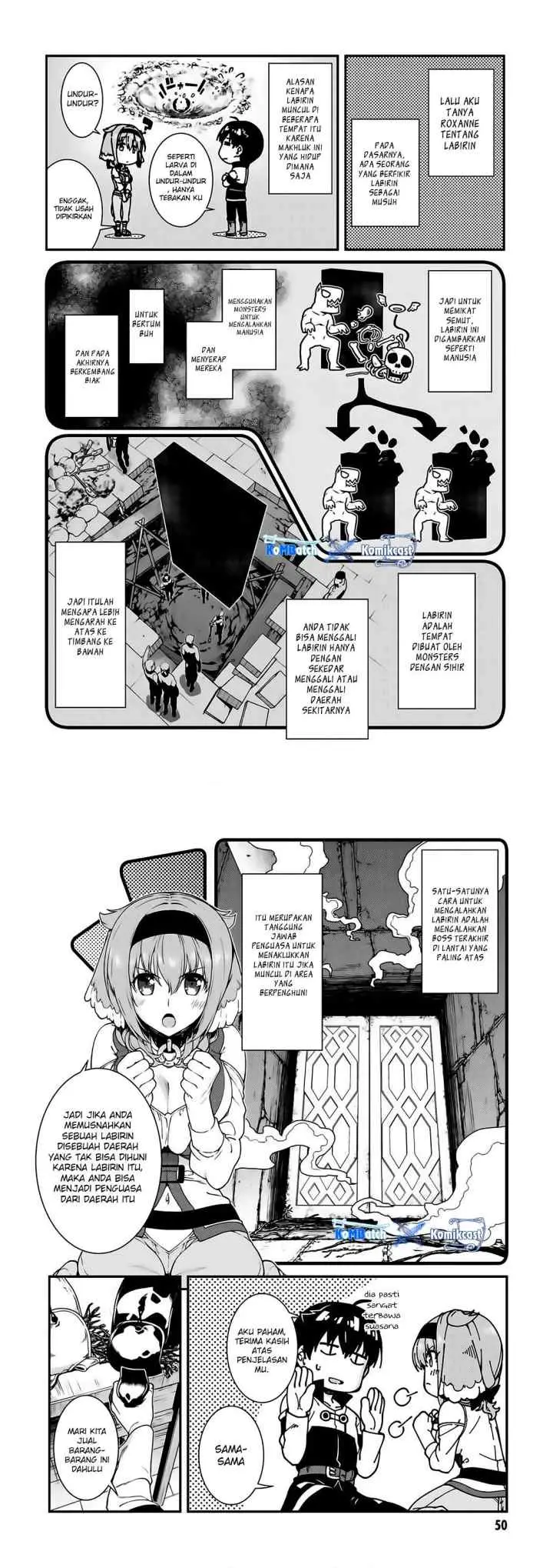 Isekai Meikyuu de Harem wo chapter 14 halaman 13