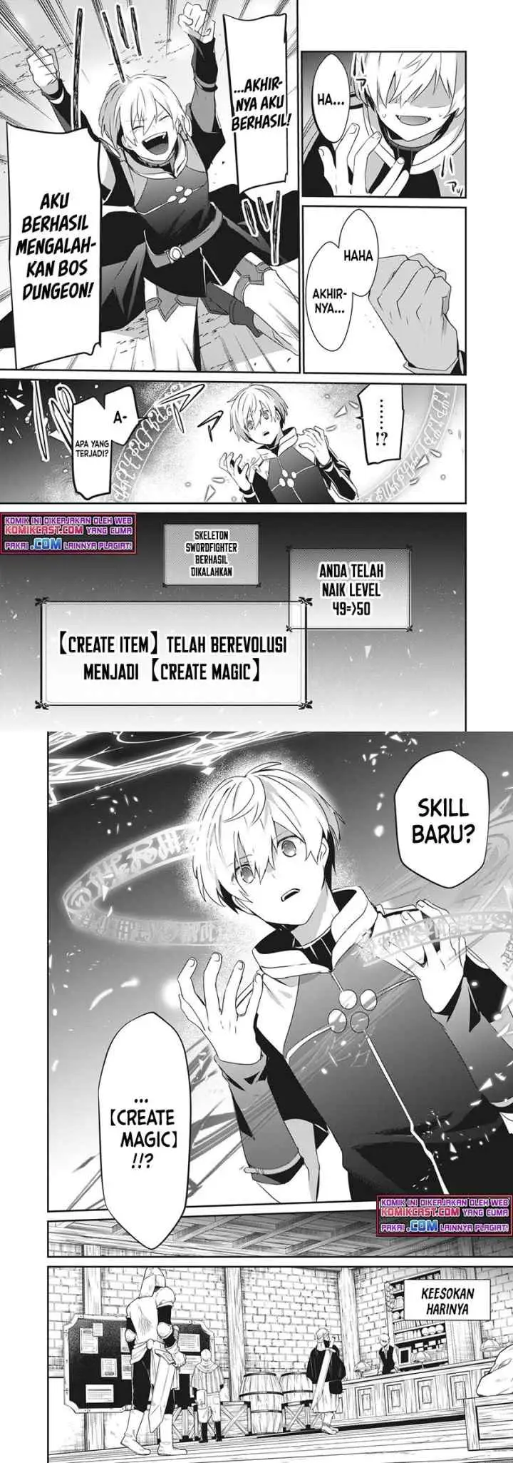 Teihen Boukensha da kedo Mahou wo Kiwamete Miru Koto ni Shita. Munou Skill kara Kami Skill ni Shinka Shita chapter 1 halaman 12