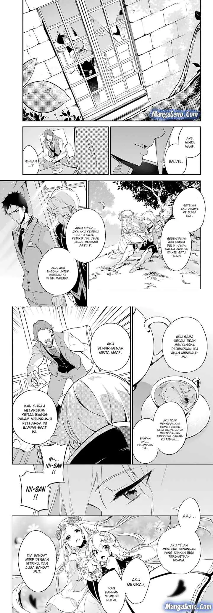 Chichi wa Eiyuu Haha wa Seirei Musume no Watashi wa Tenseisha chapter 3 halaman 9