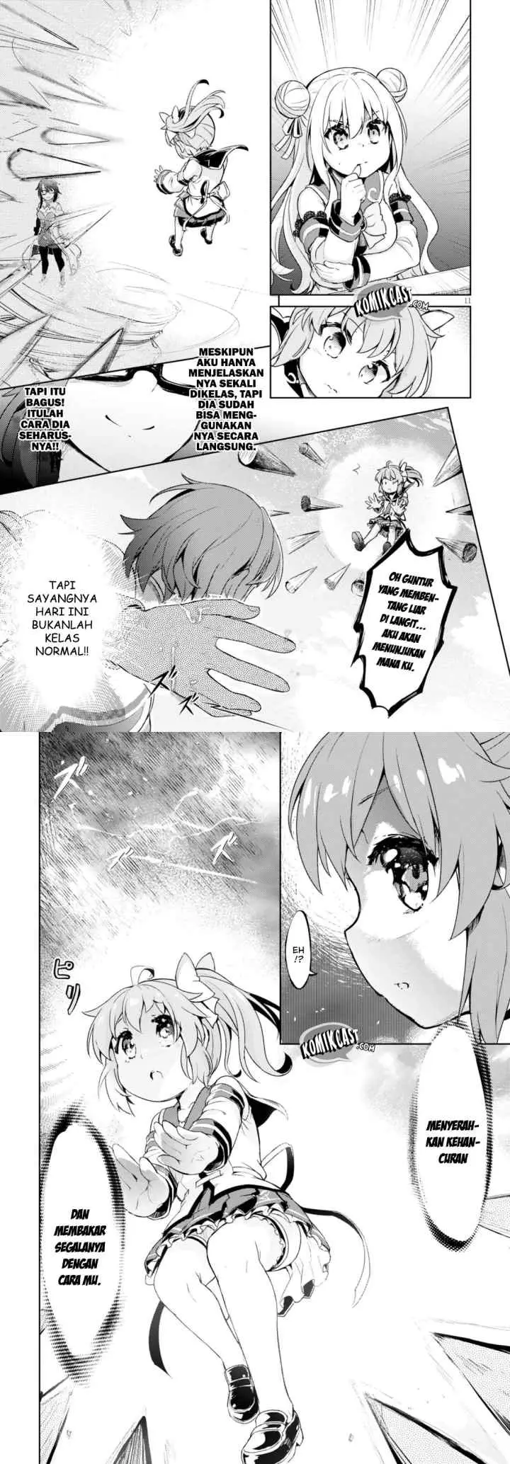 Kenshi o Mezashite Nyugaku Shitanoni Maho Tekisei 9999 Nandesukedo!? chapter 5 halaman 7