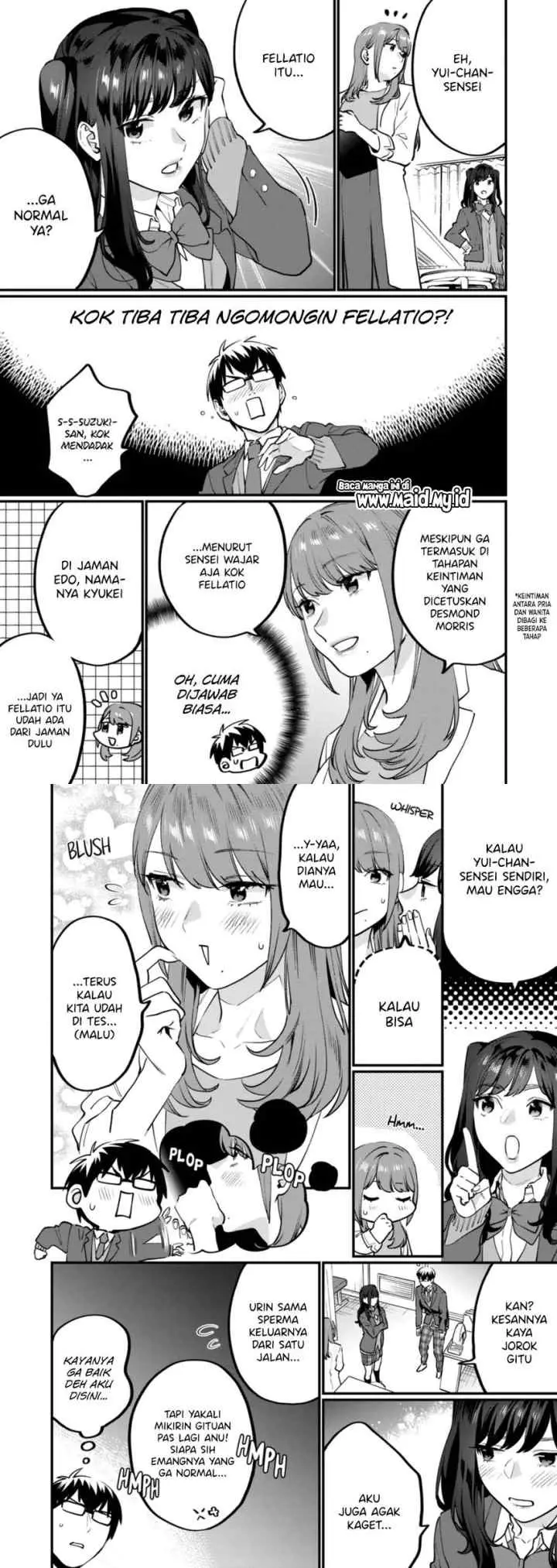 Sensei de ￮￮ shicha ikemasen! chapter 29.1 halaman 8