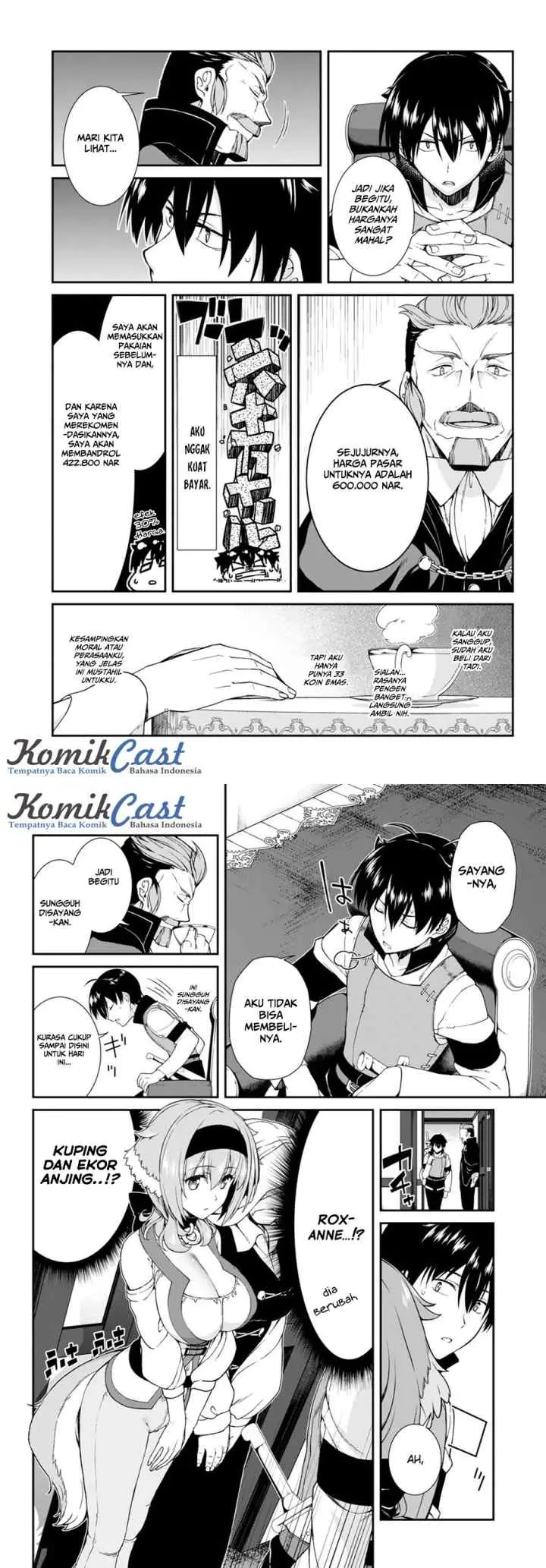Isekai Meikyuu de Harem wo chapter 4.1 halaman 12