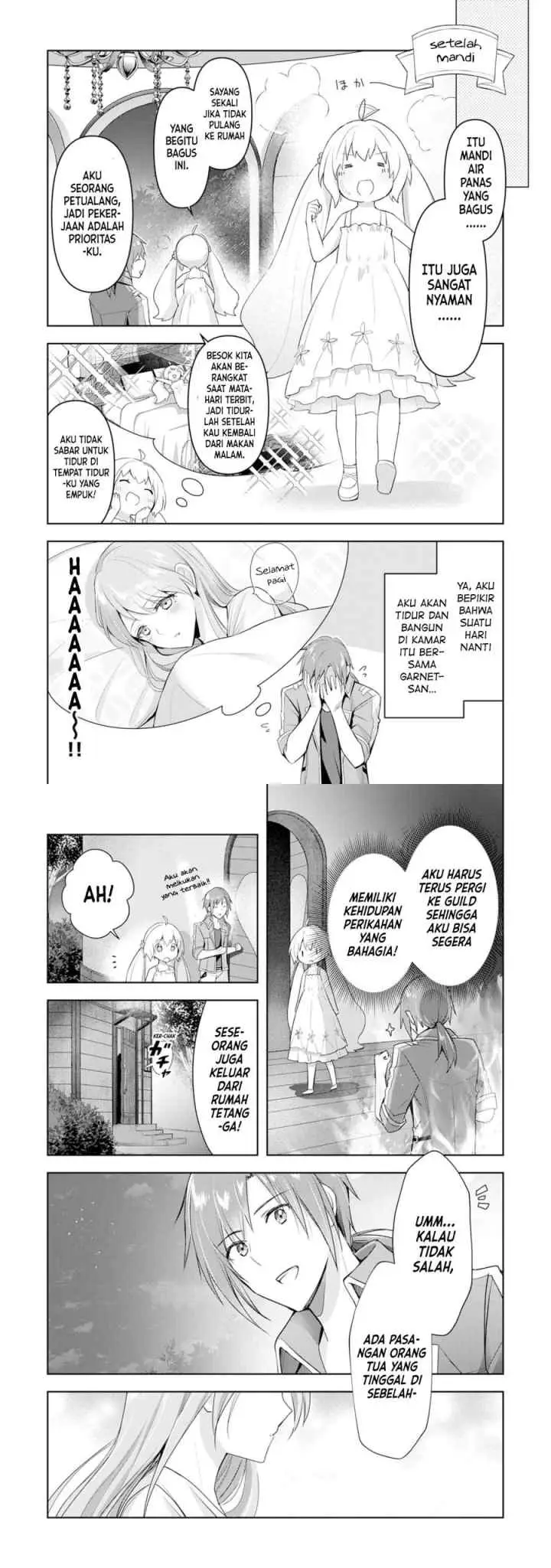 Uketsukejo ni Kokuhaku Shitakute Girudo ni Kayoitsumetara Eiyu ni Natteta chapter 3 halaman 6