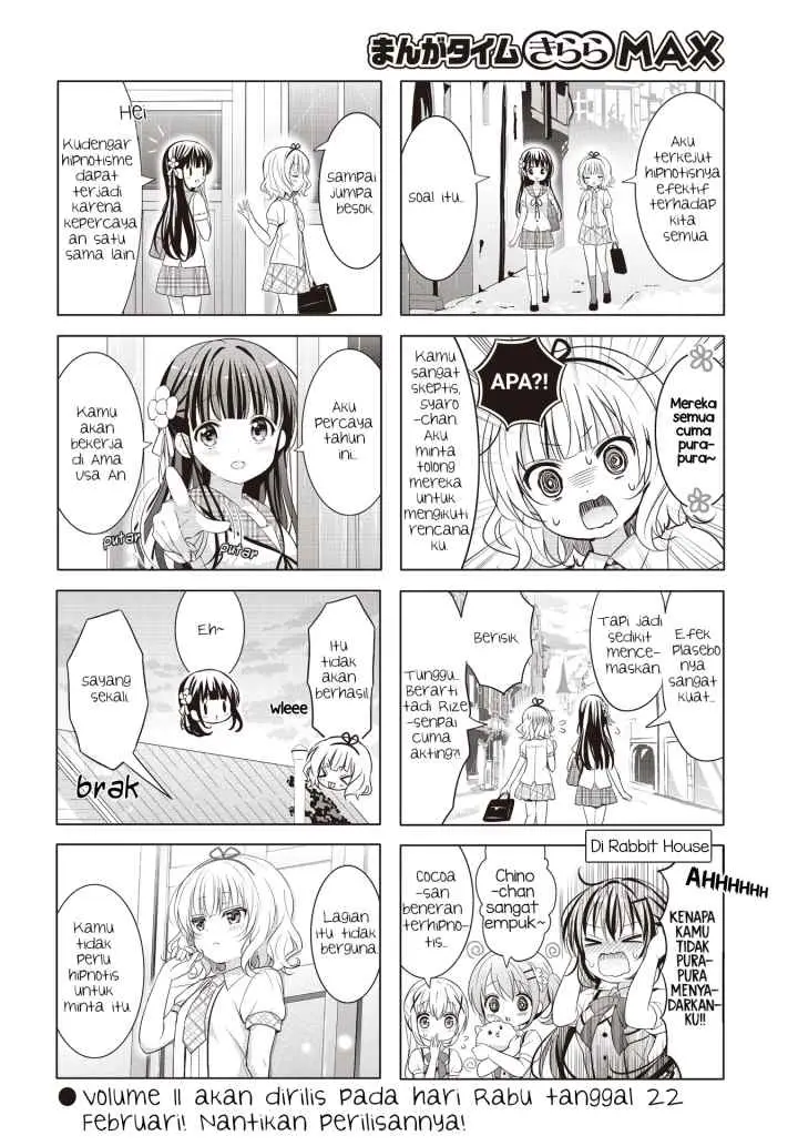 Gochuumon wa Usagi Desu ka? chapter 147 halaman 8