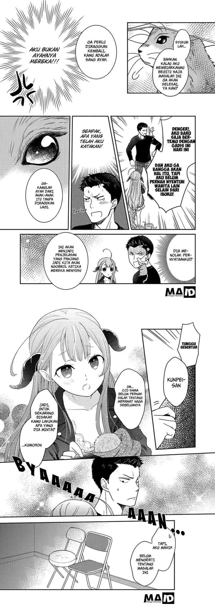 Kitaku Tochuu de Yome to Musume ga Dekita n dakedo Dragon datta chapter 2 halaman 12