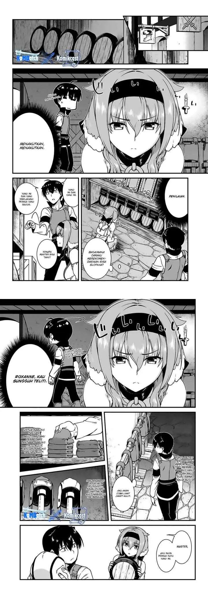 Isekai Meikyuu de Harem wo chapter 6.1 halaman 8