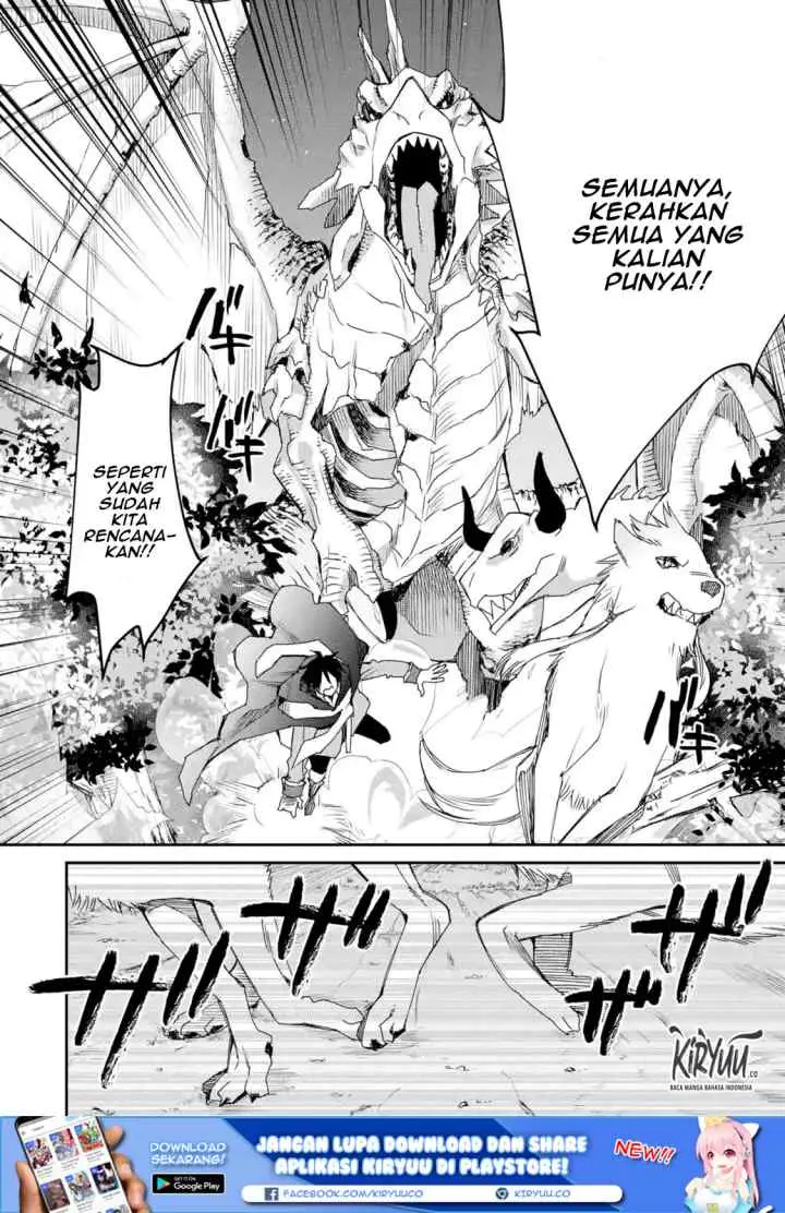 Saikyou no Madoshi. Hisa ni Ya wo Ukete Shimatta no de Inaka no Eihei ni Naru chapter 12.2 halaman 11