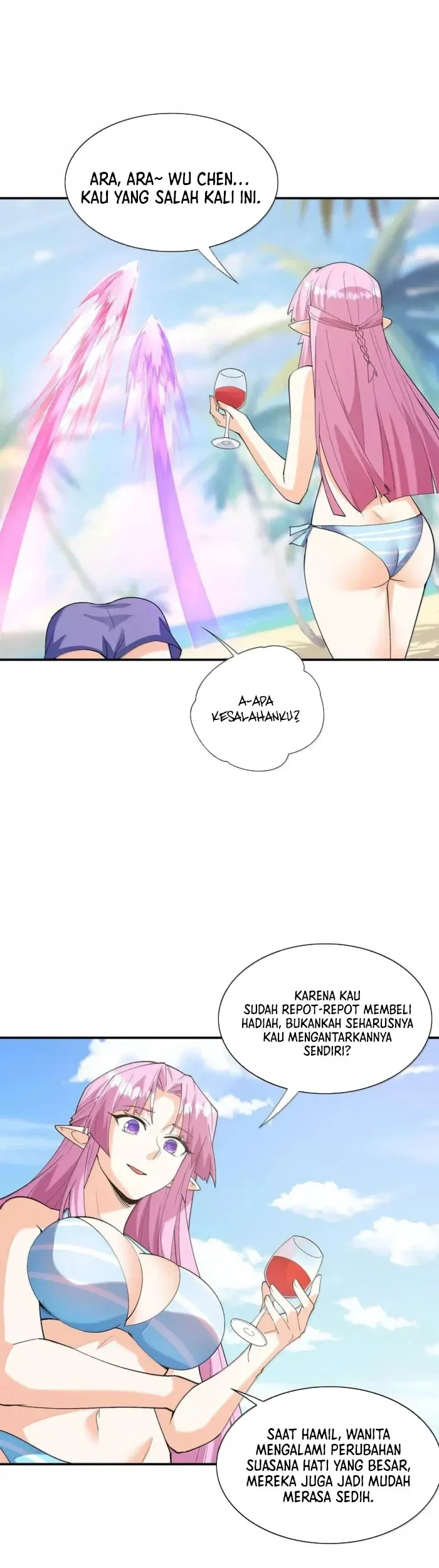 My Harem Is Entirely Female Demon Villains chapter 172 halaman 18