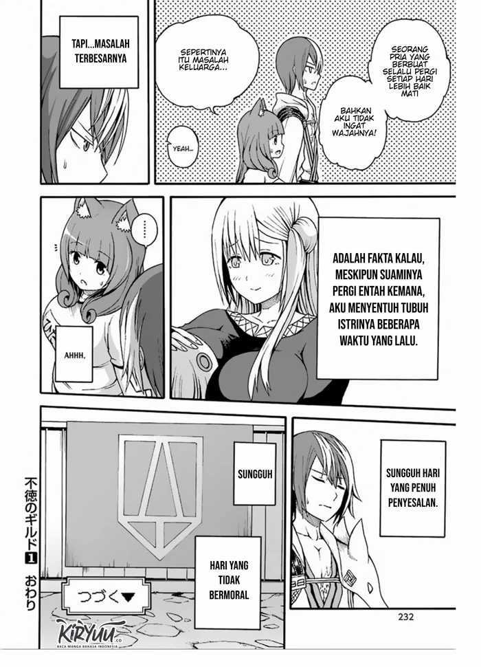 Futoku no Guild chapter 6 halaman 35