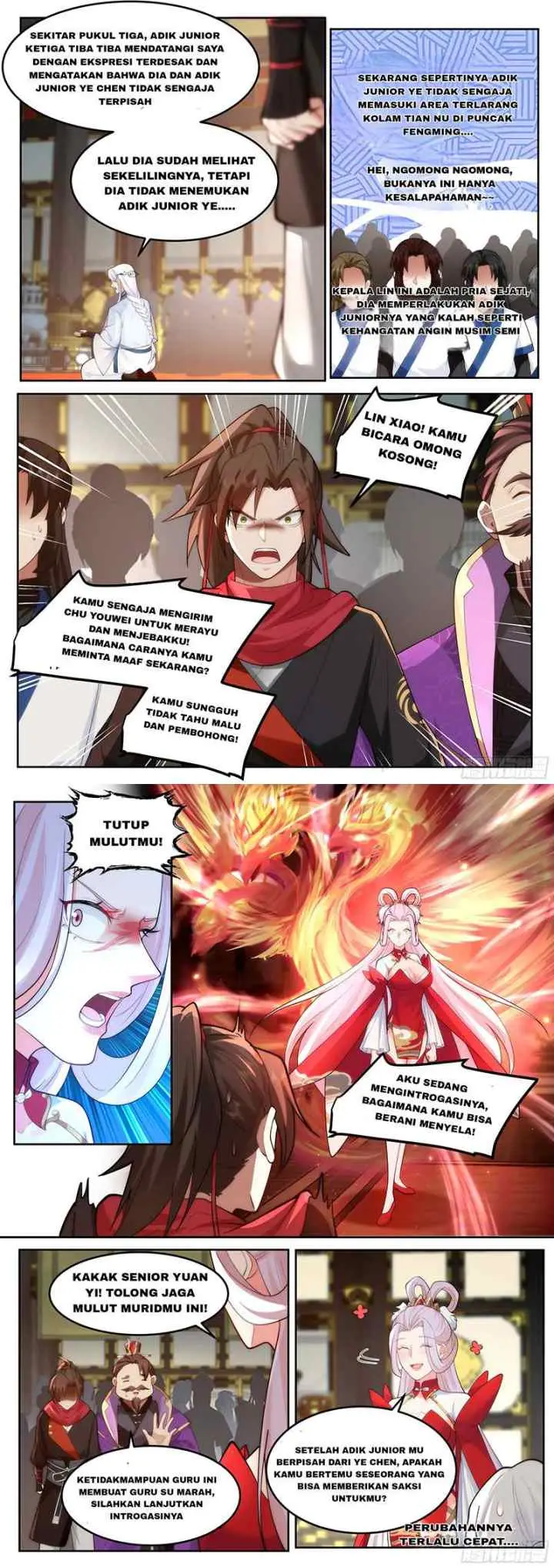 The Villain's Senior Brother And His Junior Sisters Are All Yanderes chapter 38 halaman 10