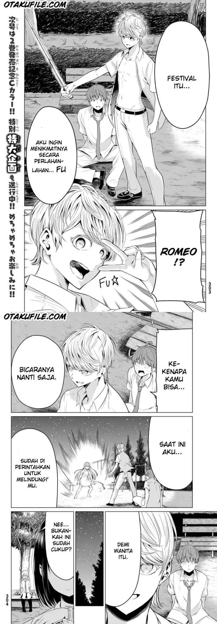 Sekai ka Kanojo ka Erabenai chapter 9 halaman 16