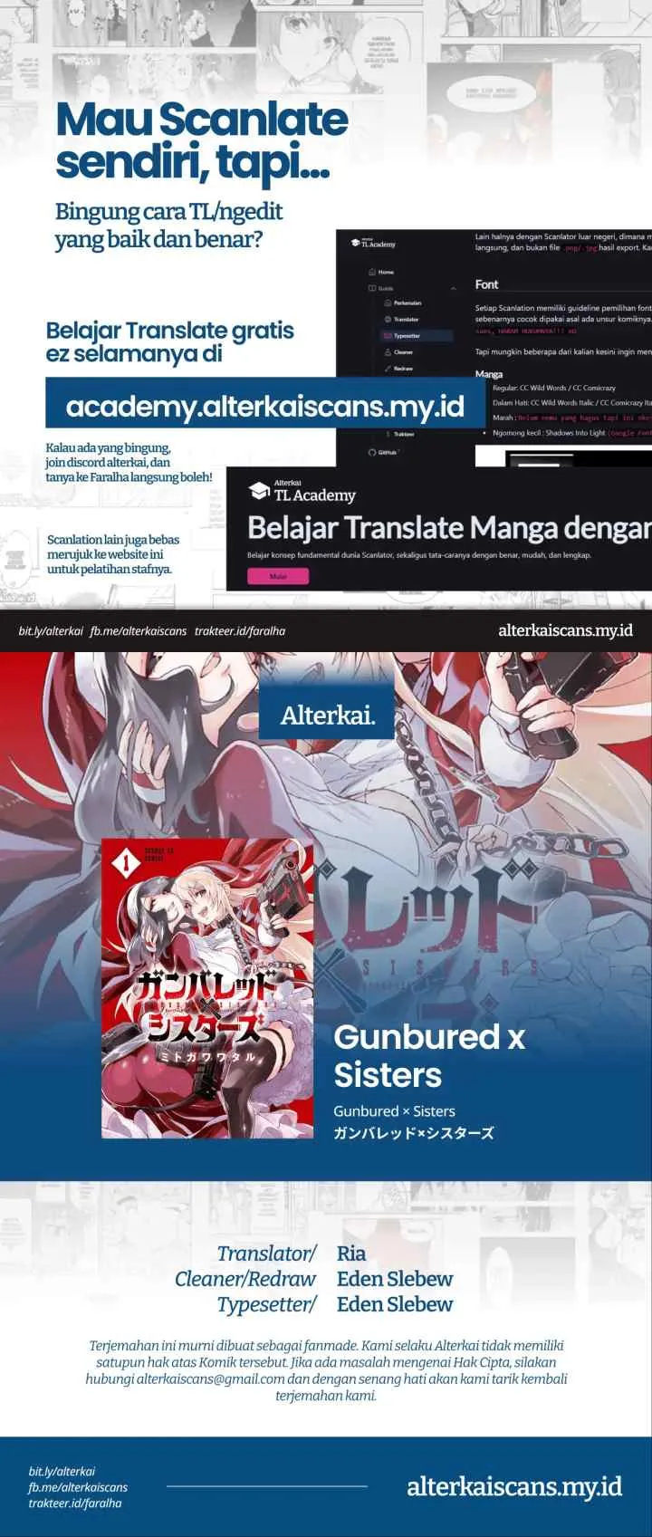 Gunbured x Sisters chapter 9 halaman 19