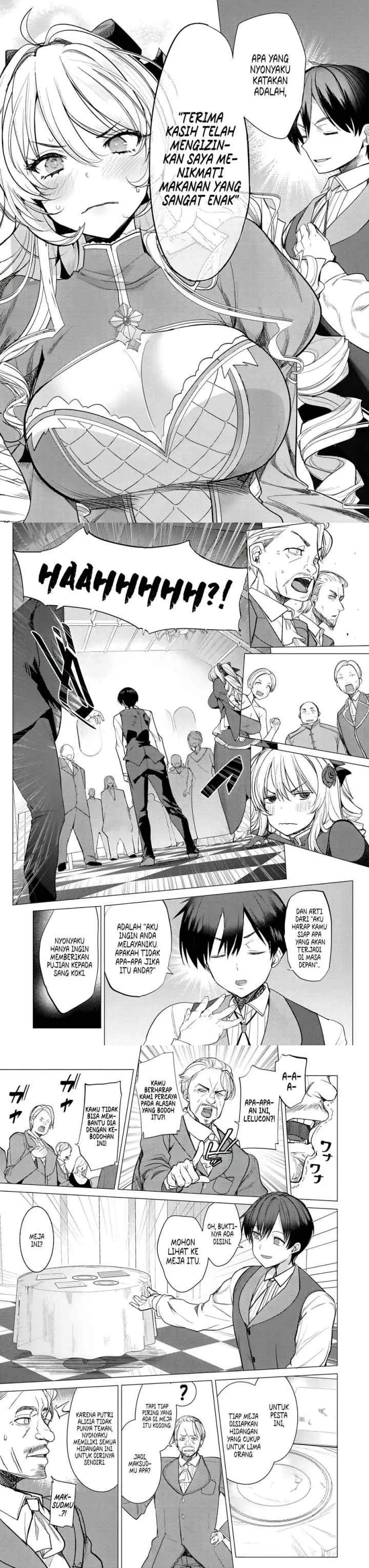 Hyouketsu Reijou-sama wo Follow Shitara, Mechamecha Dekiai Sareteshimatta Ken chapter 1 halaman 4