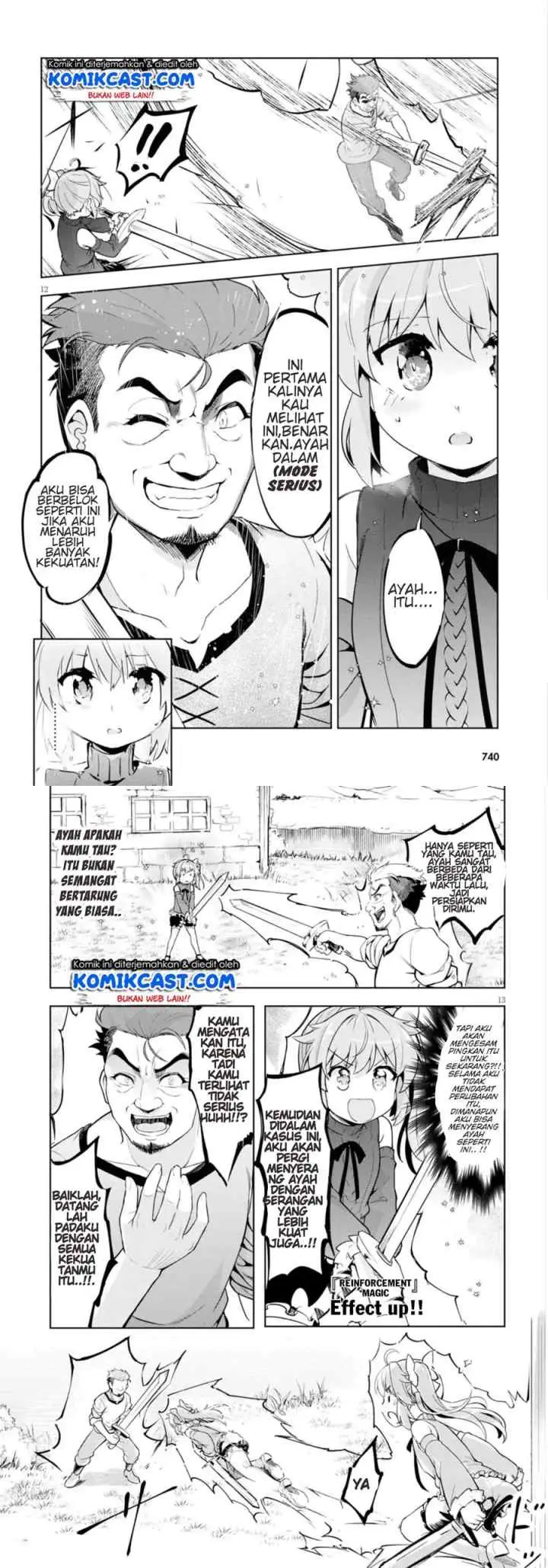 Kenshi o Mezashite Nyugaku Shitanoni Maho Tekisei 9999 Nandesukedo!? chapter 12 halaman 7