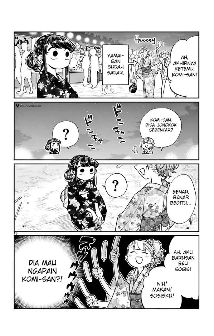 Komi-san wa Komyushou Desu chapter 47 halaman 13