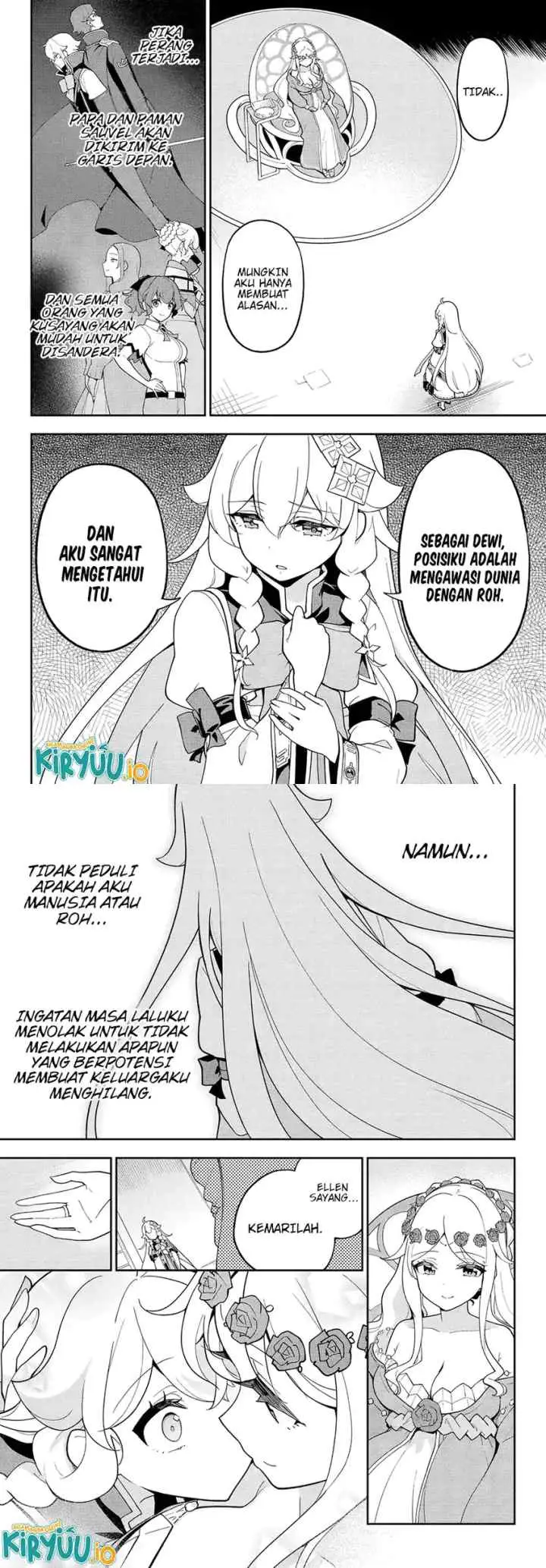 Chichi wa Eiyuu Haha wa Seirei Musume no Watashi wa Tenseisha chapter 72 halaman 10