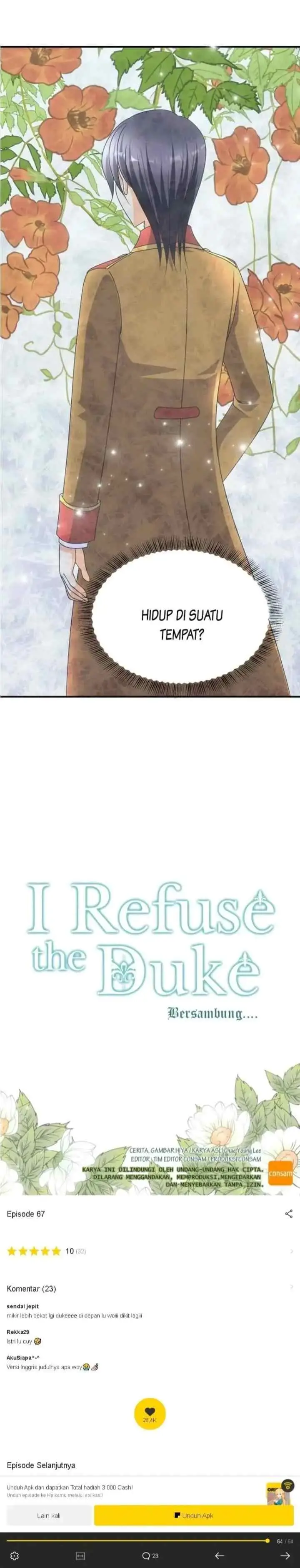 I Refuse the Duke chapter 67 halaman 12