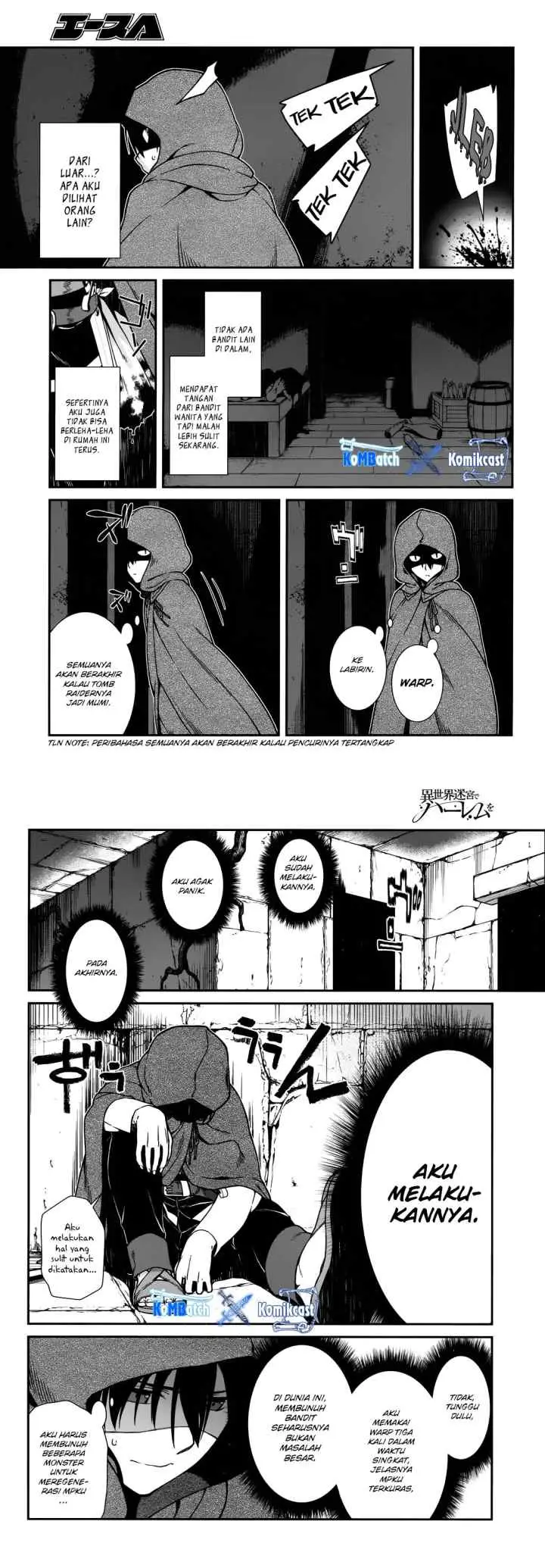 Isekai Meikyuu de Harem wo chapter 5.2 halaman 14