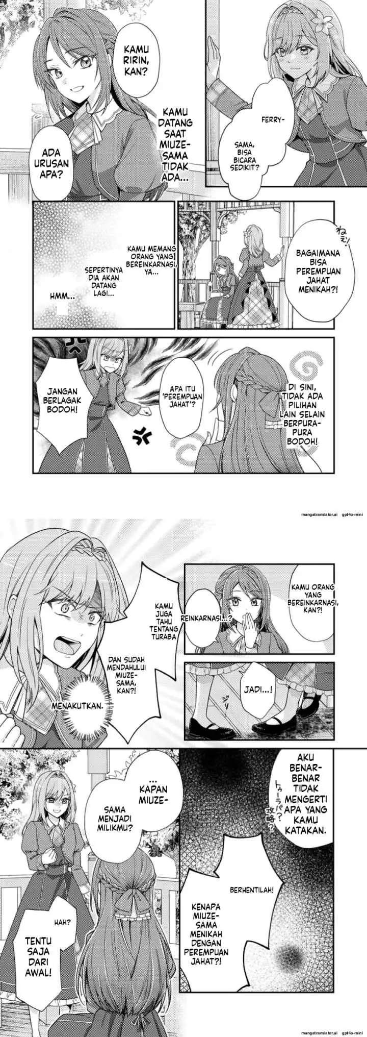 Heroine ga Kuru Mae ni Ninshin shimashita ~Tsunda Hazu no Akuyaku Reijou desuga, Douyara Chigau youdesu~ chapter 1 halaman 15