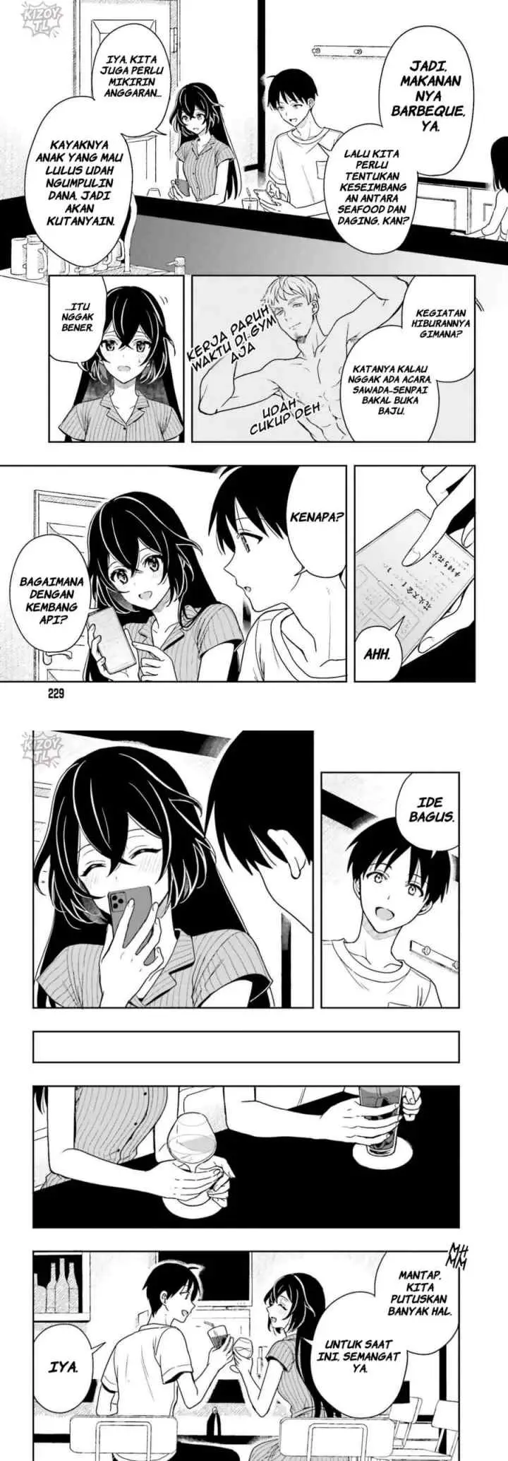 Takachiho Honoka-senpai ga SUKIde SUKIde Iroiro Gamandekinai chapter 6 halaman 7