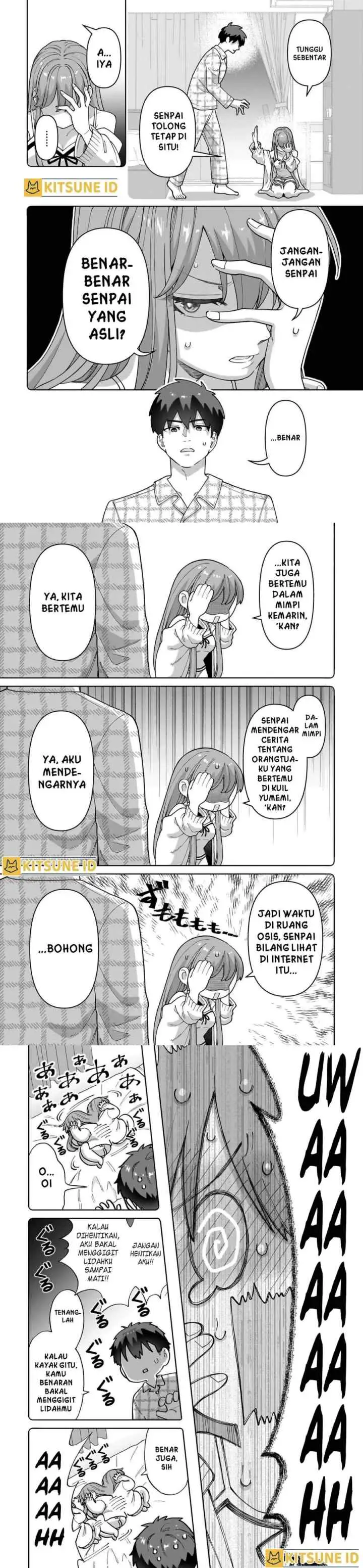 Ore ni Dake Koakuma na Kouhai wa Genjitsu demo Kawaii ga, Yume no Naka de wa Motto Kawaii chapter 1 halaman 15
