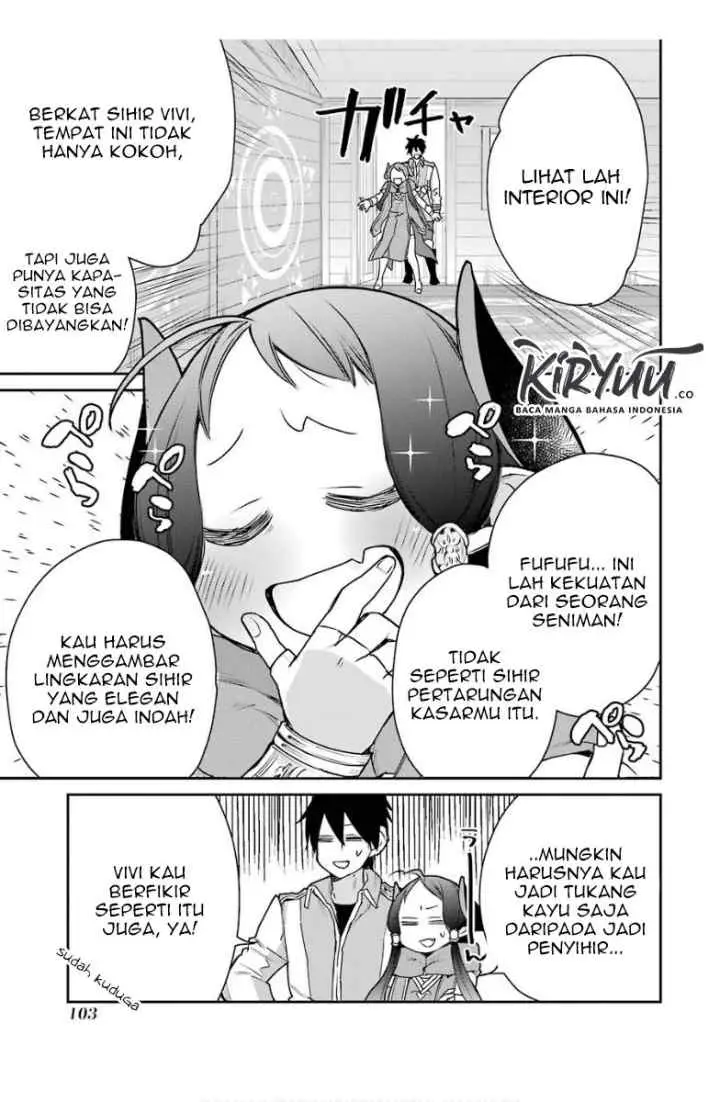 Saikyou no Madoshi. Hisa ni Ya wo Ukete Shimatta no de Inaka no Eihei ni Naru chapter 13.3 halaman 4