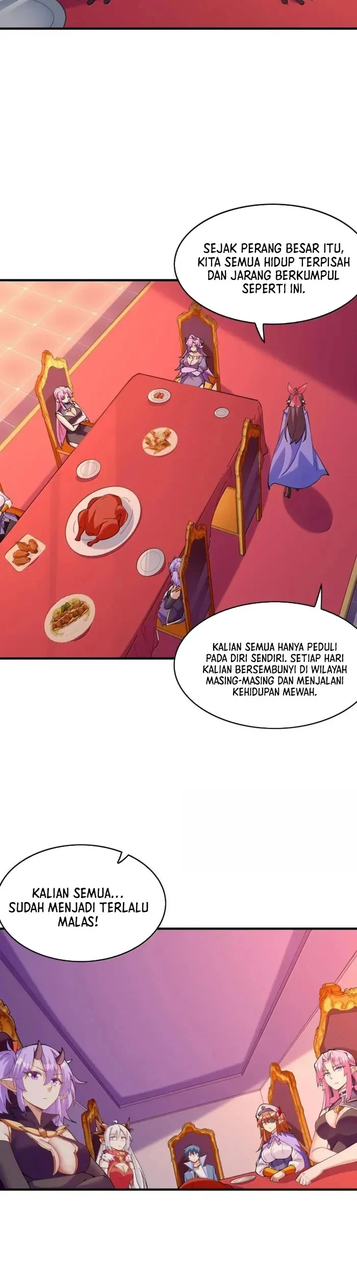 My Harem Is Entirely Female Demon Villains chapter 158 halaman 8