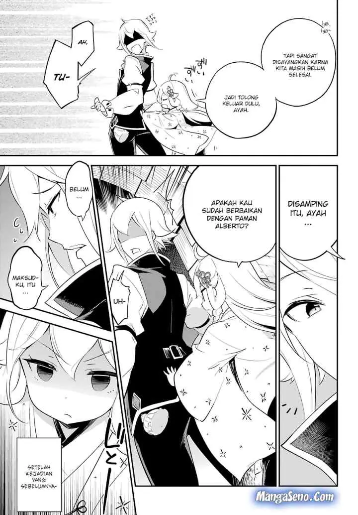 Chichi wa Eiyuu Haha wa Seirei Musume no Watashi wa Tenseisha chapter 7 halaman 9