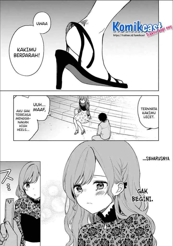 Chikan Saresou ni Natteiru S-kyuu Bishoujo wo Tasuketara Tonari no Seki no Osanajimi datta chapter 22.1 halaman 7