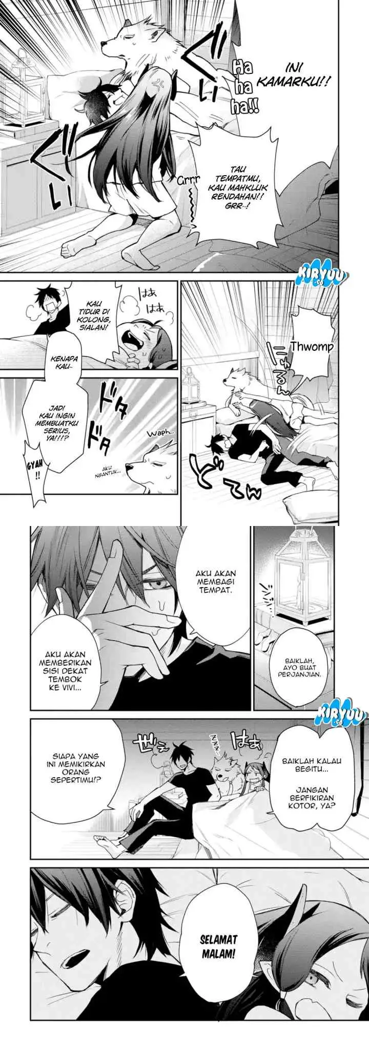 Saikyou no Madoshi. Hisa ni Ya wo Ukete Shimatta no de Inaka no Eihei ni Naru chapter 6 halaman 15