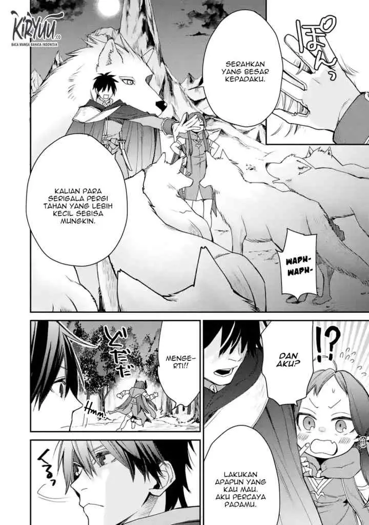 Saikyou no Madoshi. Hisa ni Ya wo Ukete Shimatta no de Inaka no Eihei ni Naru chapter 12.2 halaman 4