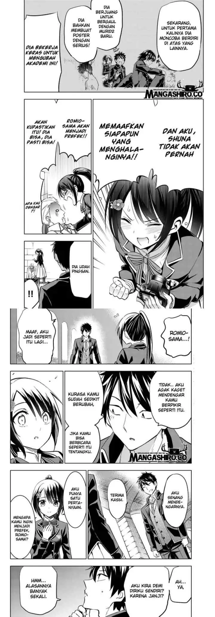 Kishuku Gakkou no Juliet chapter 79 halaman 10