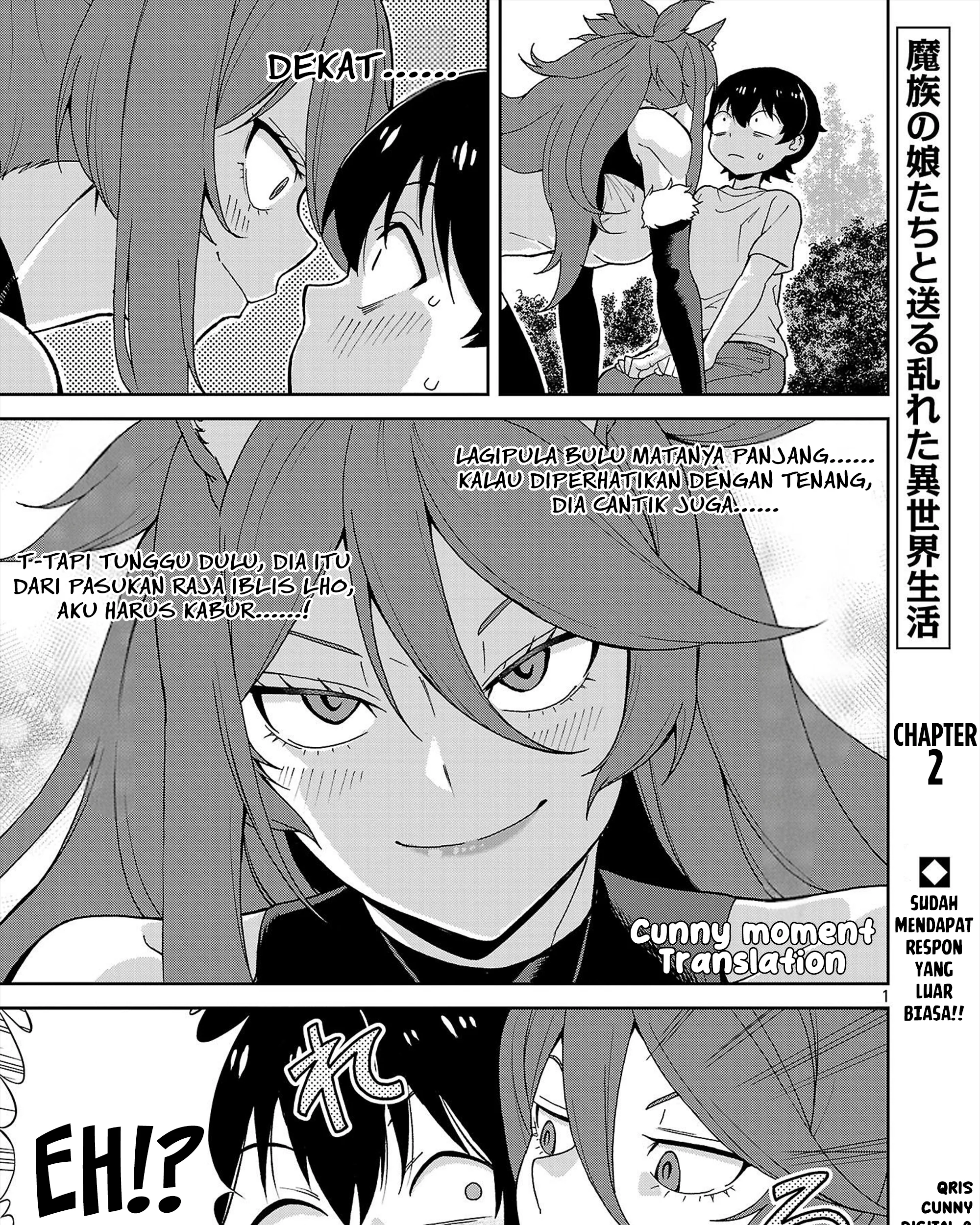 Mazoku no Musumetachi to Okuru Midareta Isekai Seikatsu chapter 2 halaman 4