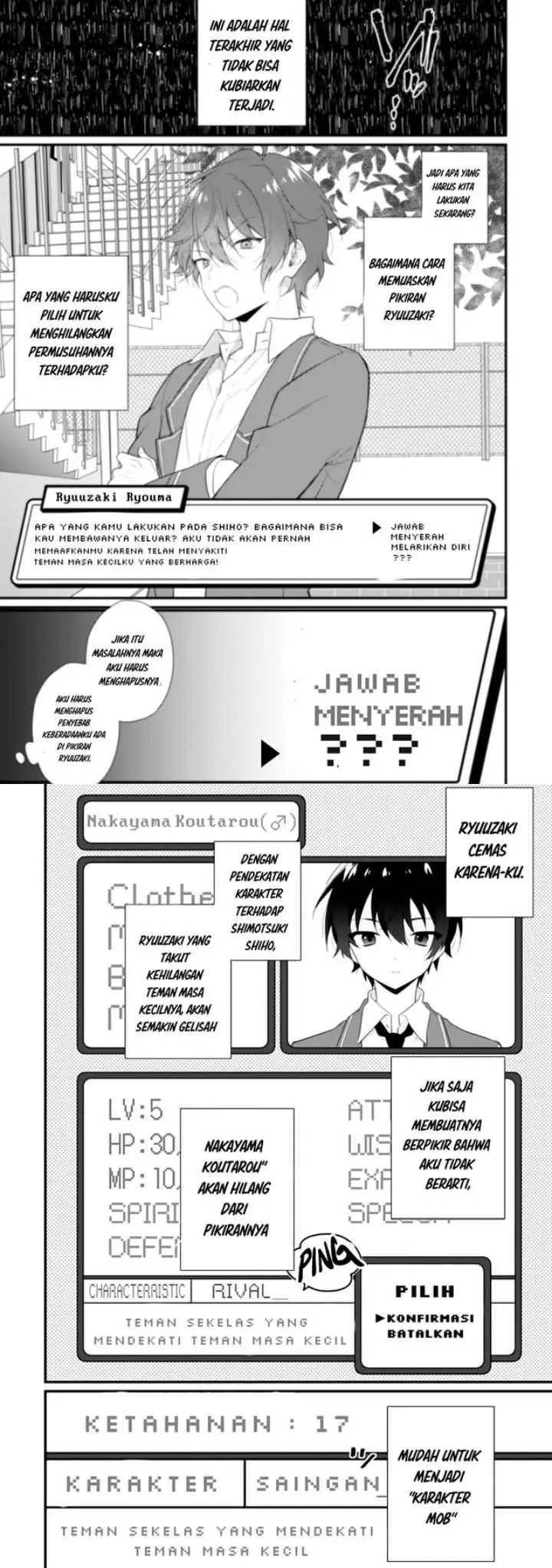 Shimotsuki-san wa Mob ga Suki chapter 3 halaman 8