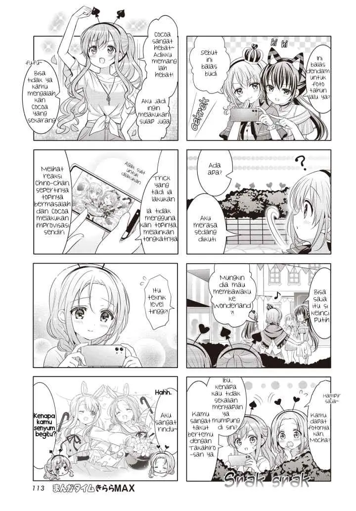 Gochuumon wa Usagi Desu ka? chapter 155 halaman 9
