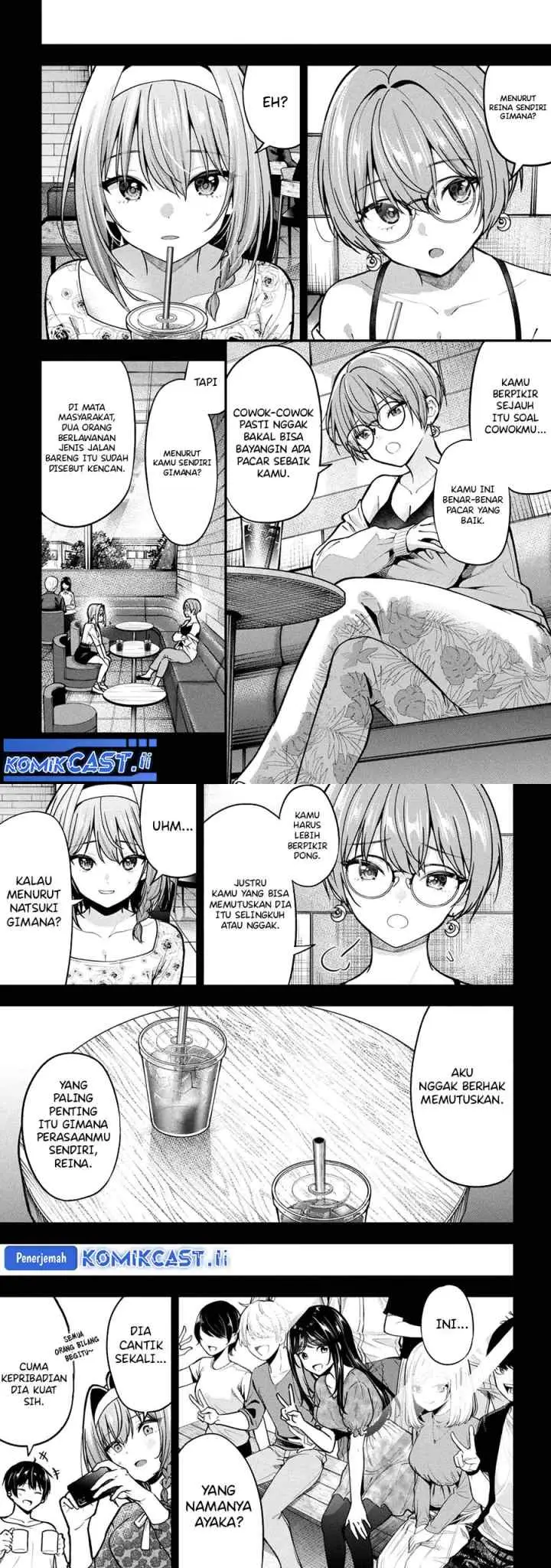 Kanojo ni Uwaki Sareteita Ore ga Koakuma na Kouhai ni Natsukarete Imasu chapter 31 halaman 8