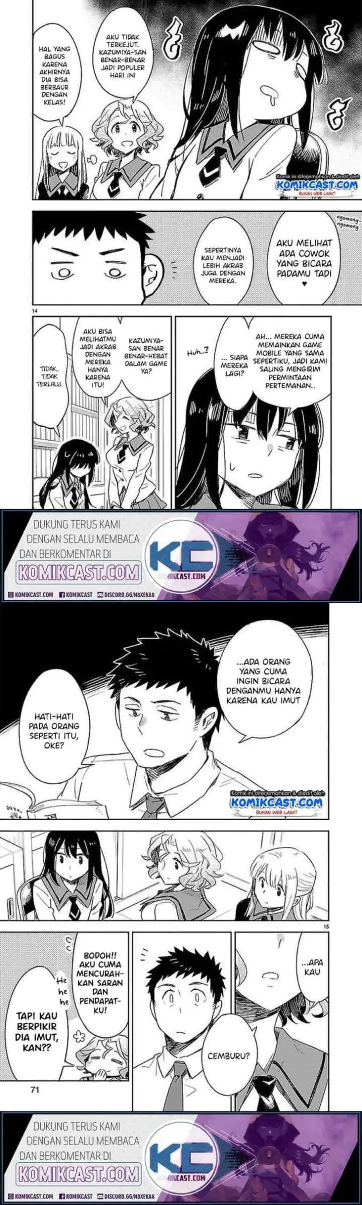 Omaera Zen'in Mendokusai! chapter 33 halaman 8