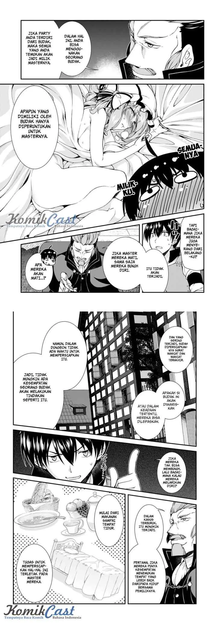 Isekai Meikyuu de Harem wo chapter 4.1 halaman 4
