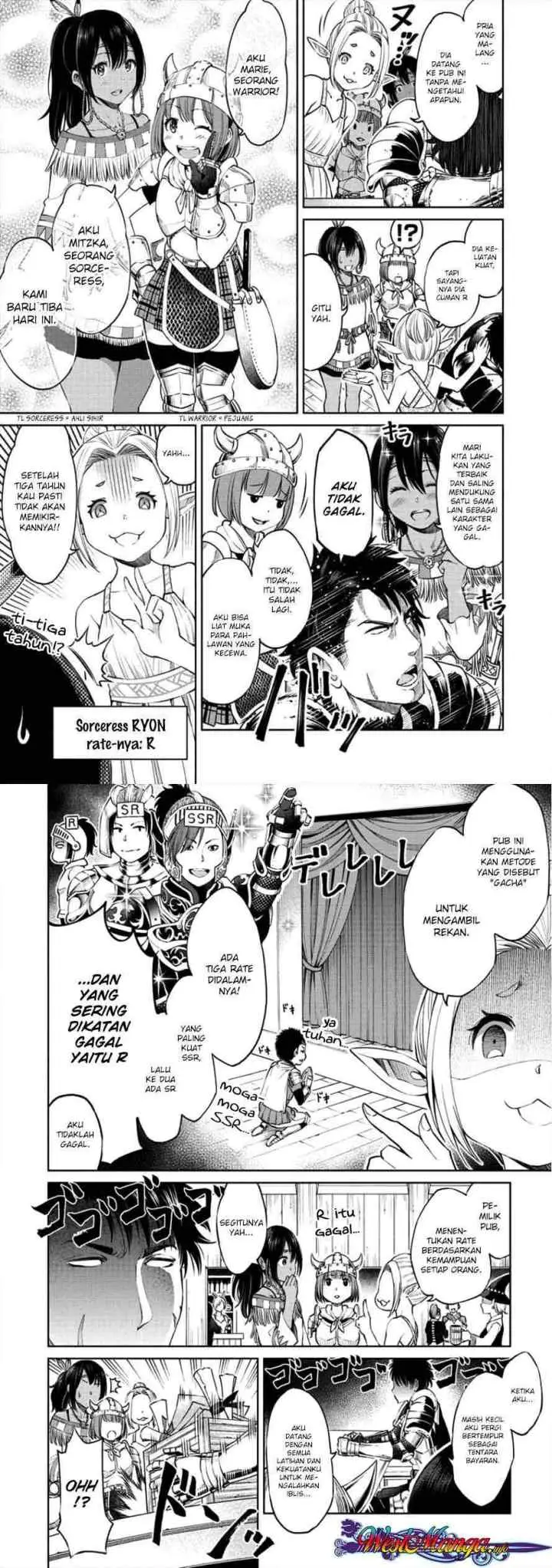 Sekai ni Hitotsu dake no R chapter 1.2 halaman 4
