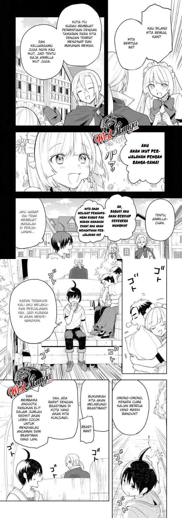 Shitennou Sai Jakudatta Ore. Tensei Shitanode Heionna Seikatsu wo Nozomu chapter 10 halaman 4