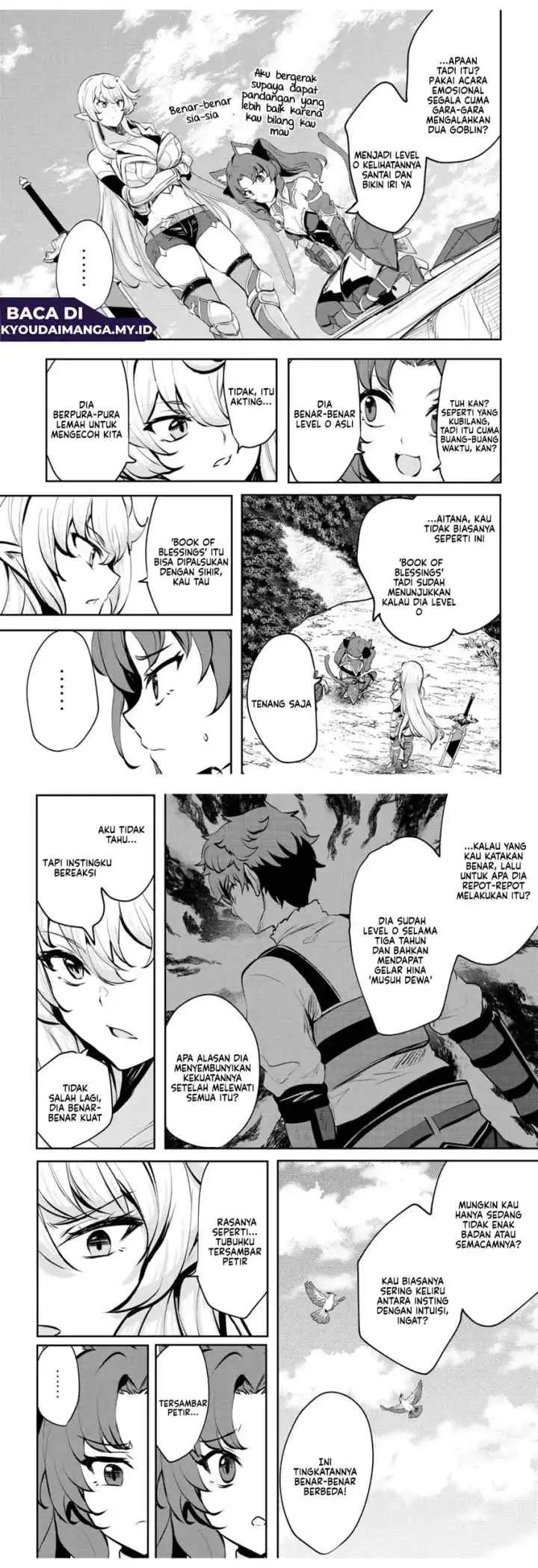 Dore dake Doryoku Shite mo Mannen Level 0 no Ore wa Tsuihou Sareta chapter 8 halaman 6