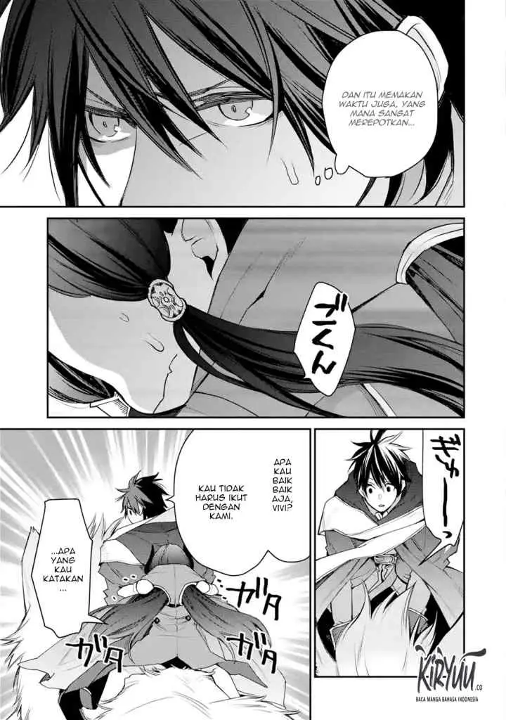 Saikyou no Madoshi. Hisa ni Ya wo Ukete Shimatta no de Inaka no Eihei ni Naru chapter 12.1 halaman 6