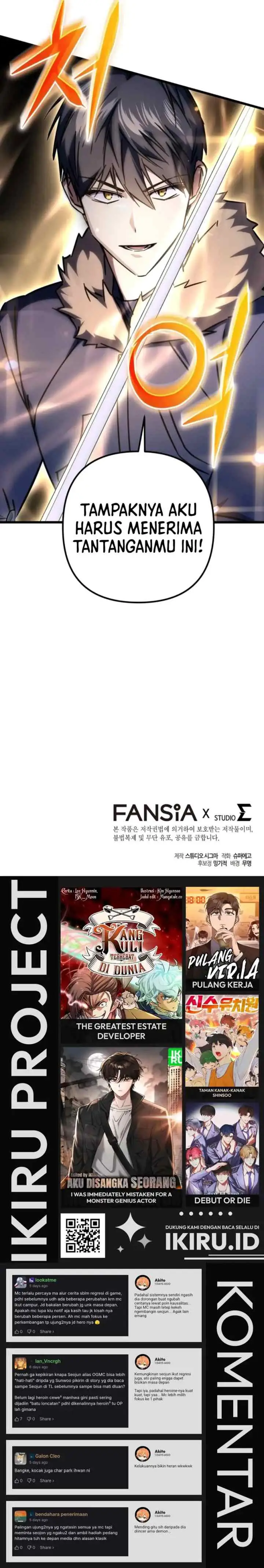 The Regressed Extra Becomes a Genius chapter 25 halaman 17