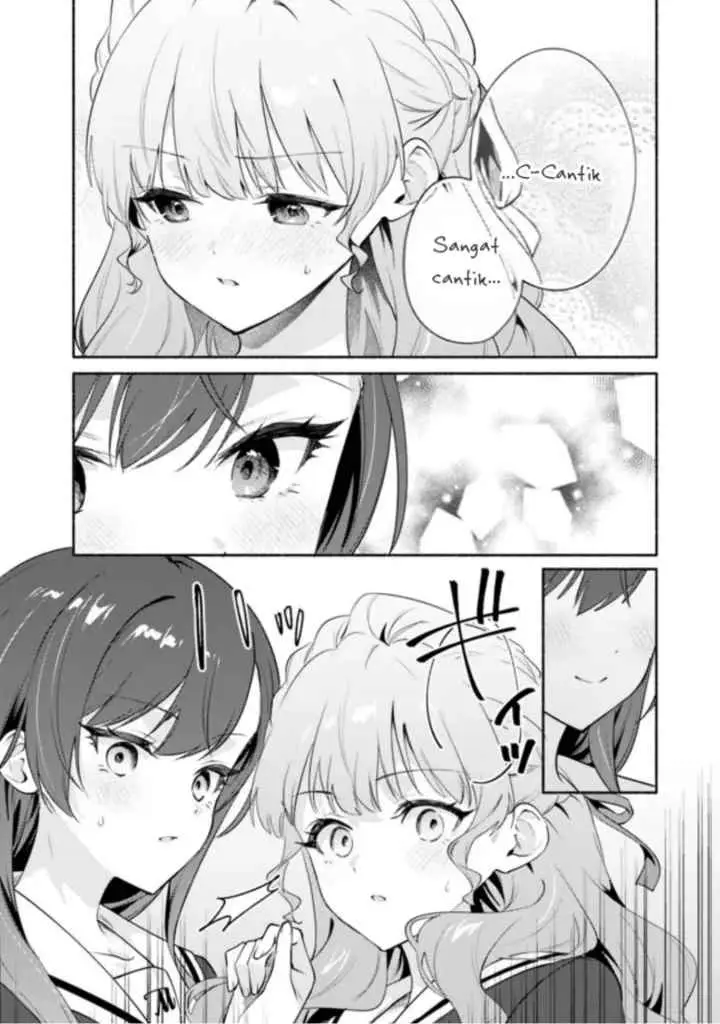A Yuri Story About Breaking a Pretty Girl Who Keeps Insisting -I Won't Lose- Into Submission chapter 6 halaman 14