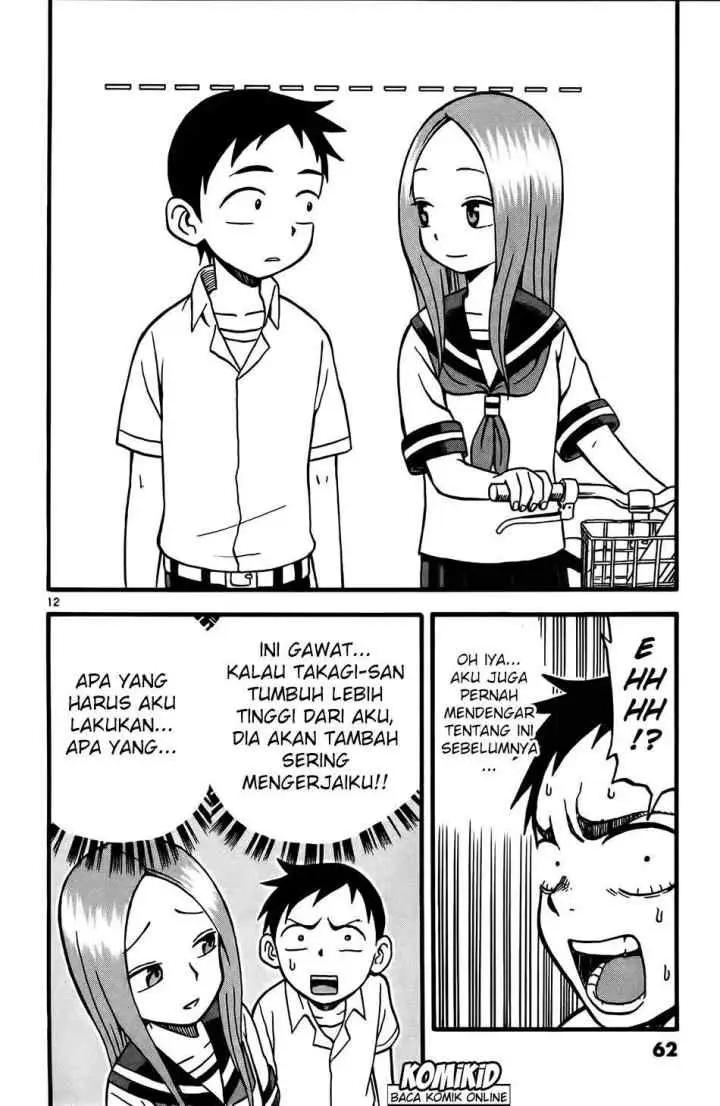 Karakai Jouzu no Takagi-san chapter 4 halaman 13