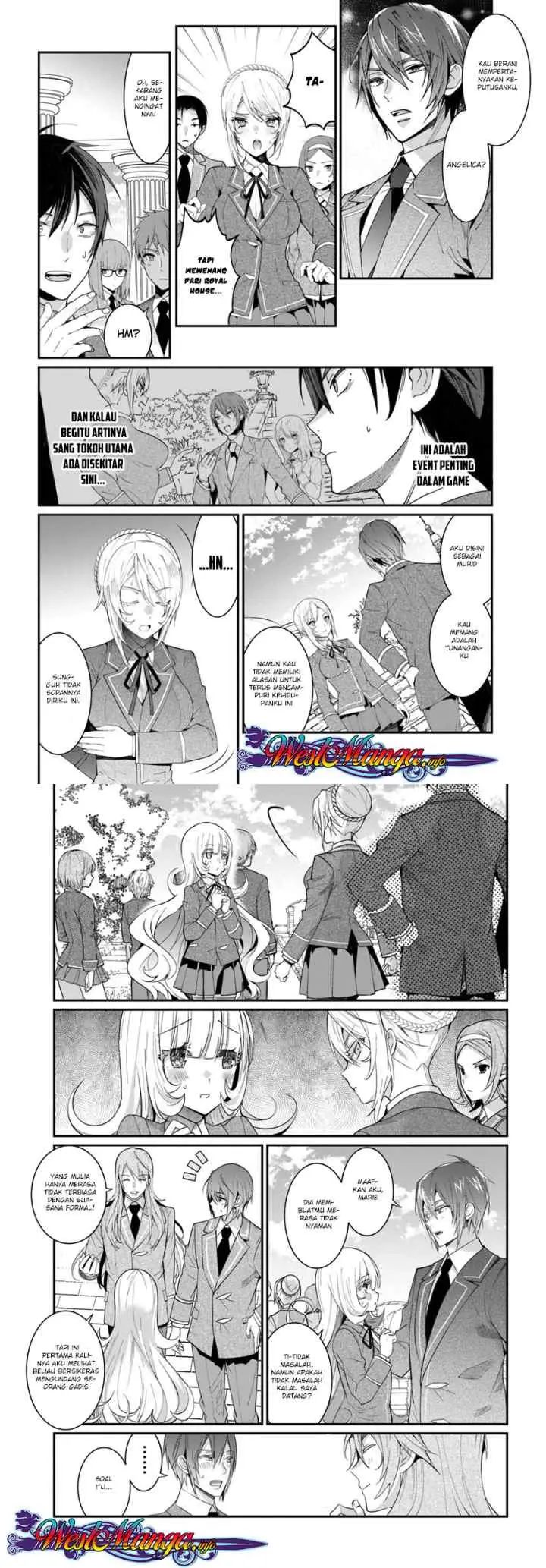 Otome Game Sekai wa Mob ni Kibishii Sekai Desu chapter 5 halaman 5